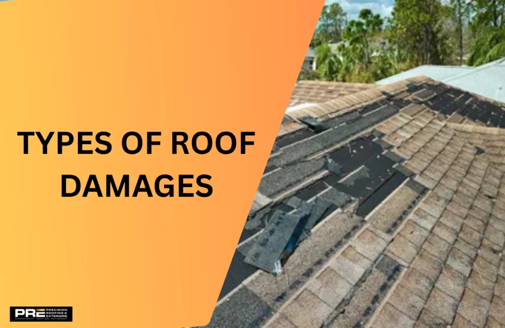 Type of roof damages