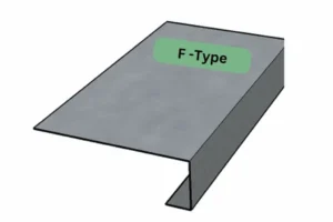 F type drip edge
